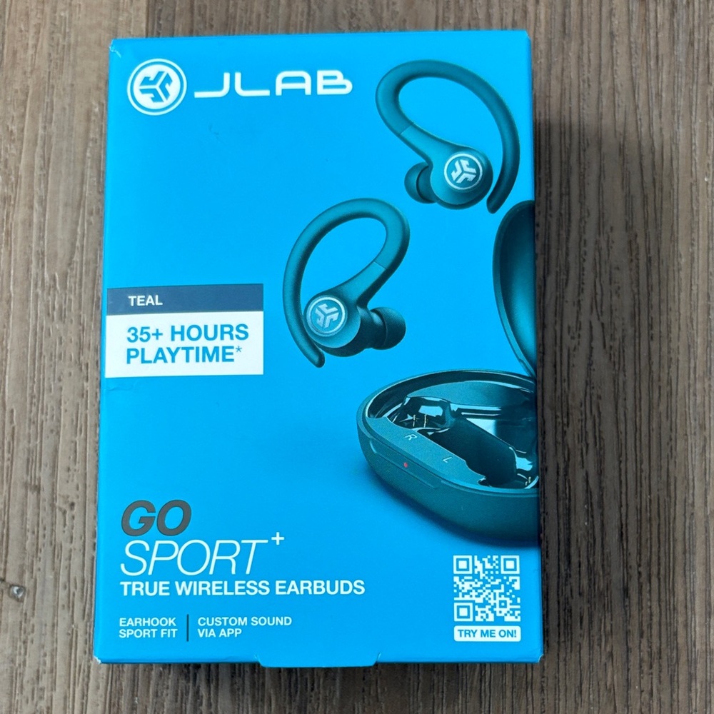 JLab Go Sport+ True Wireless Earbuds - Teal